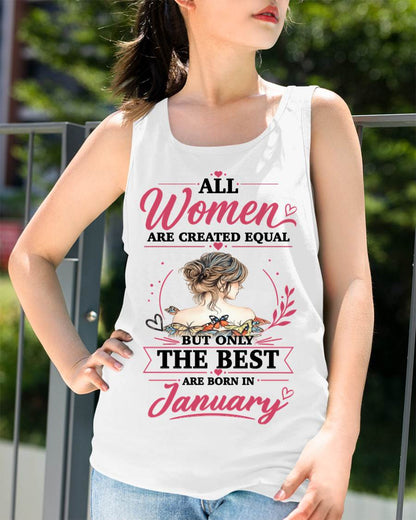 JANUARY GIRLS ARE SIMPLY THE BEST - FOR WOMEN - TLEE01 (SKU2604-316-01)