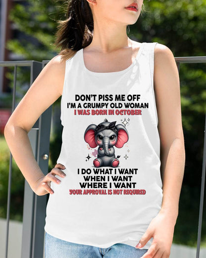 OCTOBER - I DO WHAT I WANT, WHEN I WANT, AND I DON’T NEED YOUR PERMISSION - FOR WOMEN - TLEE10 (SKU2602-185-10)