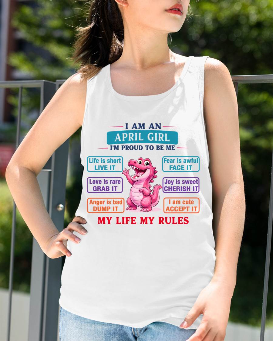 APRIL GIRL – MY LIFE MY RULES - FOR WOMEN - TLEE04 (SKU2604-245-04)
