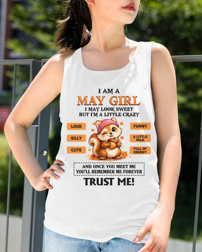 MAY GIRL - SWEET BUT A LITTLE CRAZY AND FULL OF ENERGY - FOR WOMEN - TLEE05 (SKU2603-126-05)