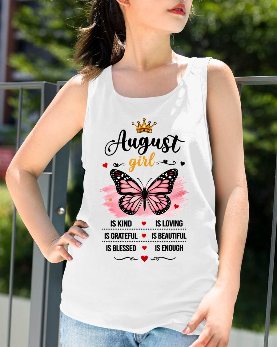 AGUST GIRL BUTTERFLY SHIRT - FOR WOMEN - TLEE08 (SKU2608-593-08)