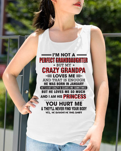 JANUARY - I MAY NOT BE PERFECT, BUT I’M ALWAYS LOVED BY MY GRANDPA - FROM GRANDPA - TLEE01 (SKU26T-01285-01)