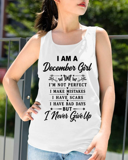 DECEMBER GIRL NEVER GIVE UP - FOR WOMEN - TLEE12 (SKU2606-378-12)