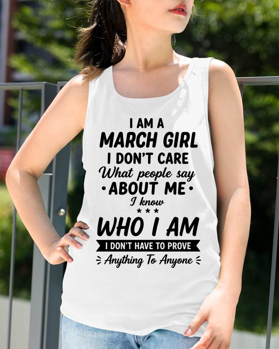 MARCH – I DON'T CARE WHAT PEOPLE SAY ABOUT ME - FOR WOMEN - TLEE03 (SKU2606-379-03)