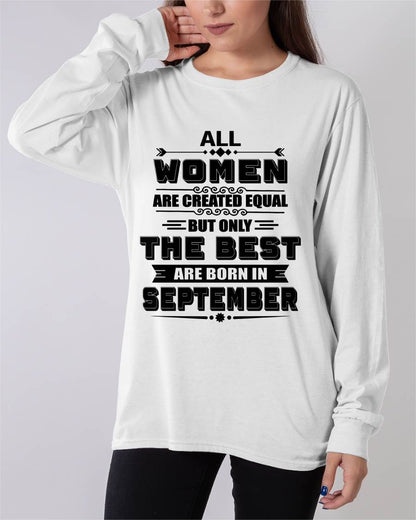 SEPTEMBER GIRL – ALL WOMEN ARE CREATED EQUAL - FOR WOMEN - TLEE09 (SKU2604-50-09)