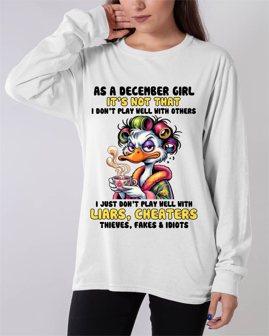 DECEMBER GIRL - I PLAY NICE JUST NOT WITH EVERYONE - FOR WOMEN - TLEE12 (SKU2604-27-12)