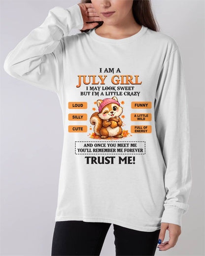 JULY GIRL - SWEET BUT A LITTLE CRAZY AND FULL OF ENERGY - FOR WOMEN - TLEE07 (SKU2603-126-07)