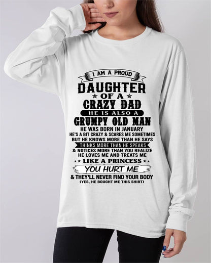 JANUARY - PROUD DAUGHTER OF DAD - FROM DAD - TLEE01 (SKU2606-209-01)