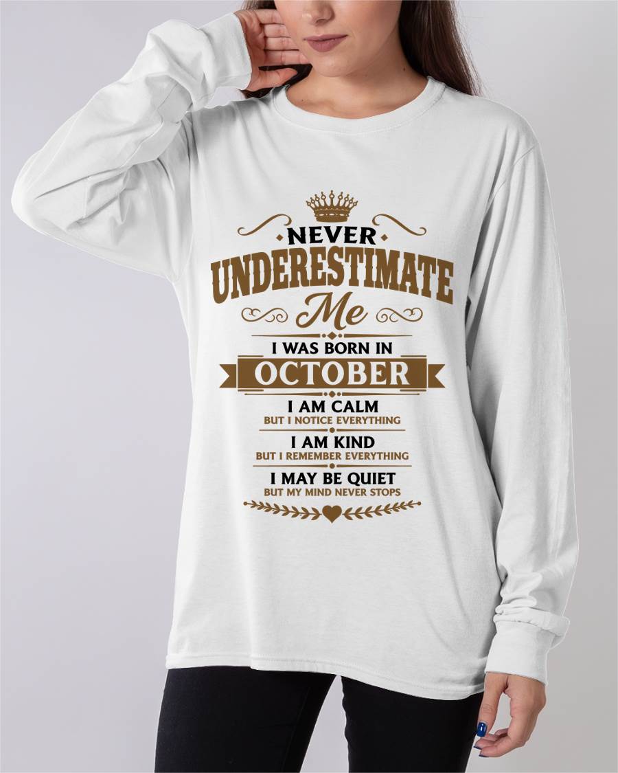 OCTOBER - SWEET CALM AND UNFORGETTABLE - FOR WOMEN - TLEE10 (SKU2608-491-10)