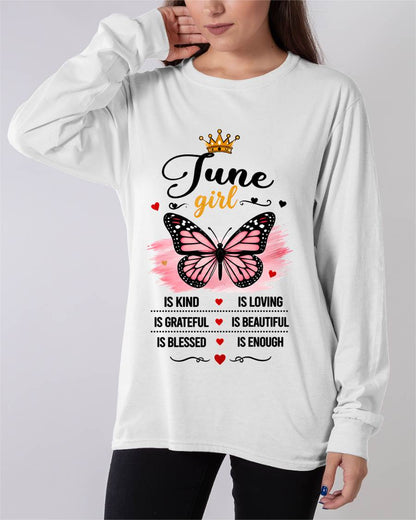JUNE GIRL BUTTERFLY SHIRT - FOR WOMEN - TLEE06 (SKU2608-593-06)