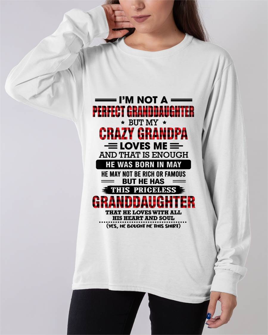 MAY - PRICELESS GRANDDAUGHTER - FROM GRANDPA - TLEE05 (SKU2608-446-05)