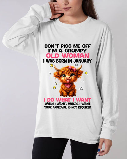 JANUARY GRUMPY LADY SHIRT - FOR WOMEN - TLEE01 (SKU2607-215-01)