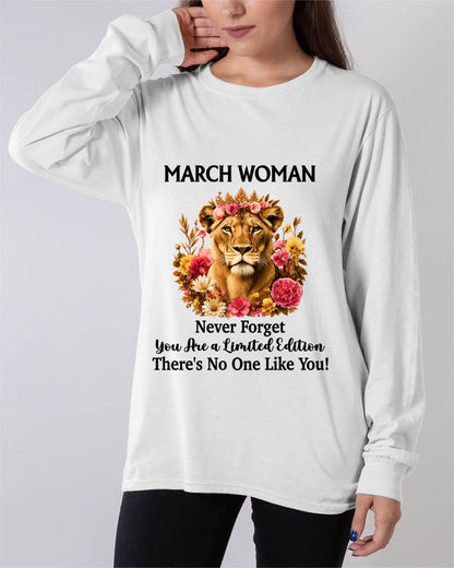 MARCH WOMAN – PROUD TO BE DIFFERENT - FOR WOMEN - TLEE03 (SKU2607-74-03)