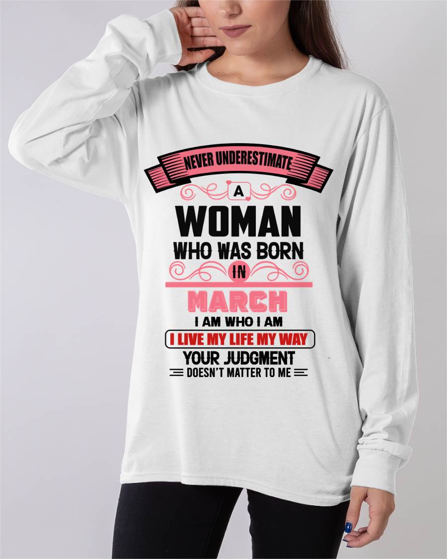 MARCH - I AM WHO I AM — CONFIDENT, INDEPENDENT, AND UNAPOLOGETIC - FOR WOMEN - TLEE03 (SKU2602-91-03)