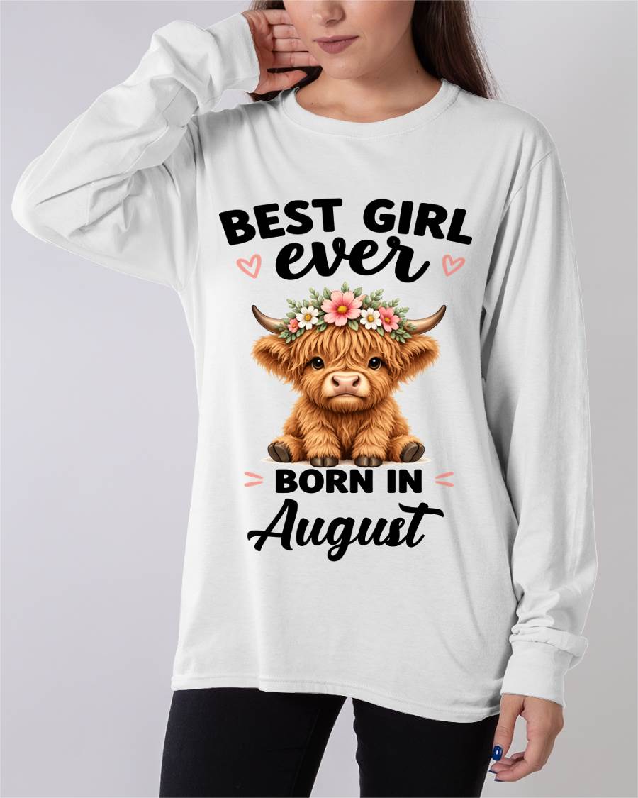 AUGUST - BEST GIRL EVER - FOR WOMEN - TLEE08 (SKU2607-198-08)