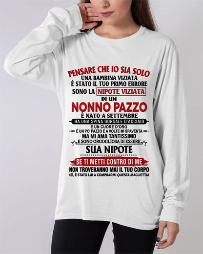 NONNO PAZZO NATO A SETTEMBRE - DAL NONNO - TLEE09 (SKU2605-333-09)