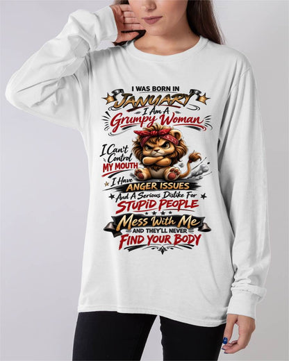 JANUARY - BOLD, BLUNT, AND COMPLETELY UNBOTHERED - FOR WOMEN - TLEE01 (SKU2602-190-01)