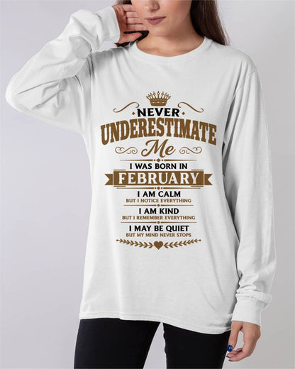 FEBRUARY - SWEET CALM AND UNFORGETTABLE - FOR WOMEN - TLEE02 (SKU2608-491-02)
