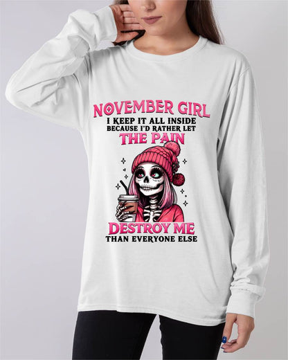 NOVEMBER GIRL : KEEPING IT ALL INSIDE - FOR WOMEN - TLEE11 (SKU2606-106-11)
