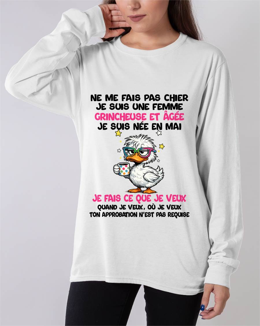 JE SUIS UNE FILLE DE MAI - POUR FEMME - TLEE05 (SKU2604-117-05)