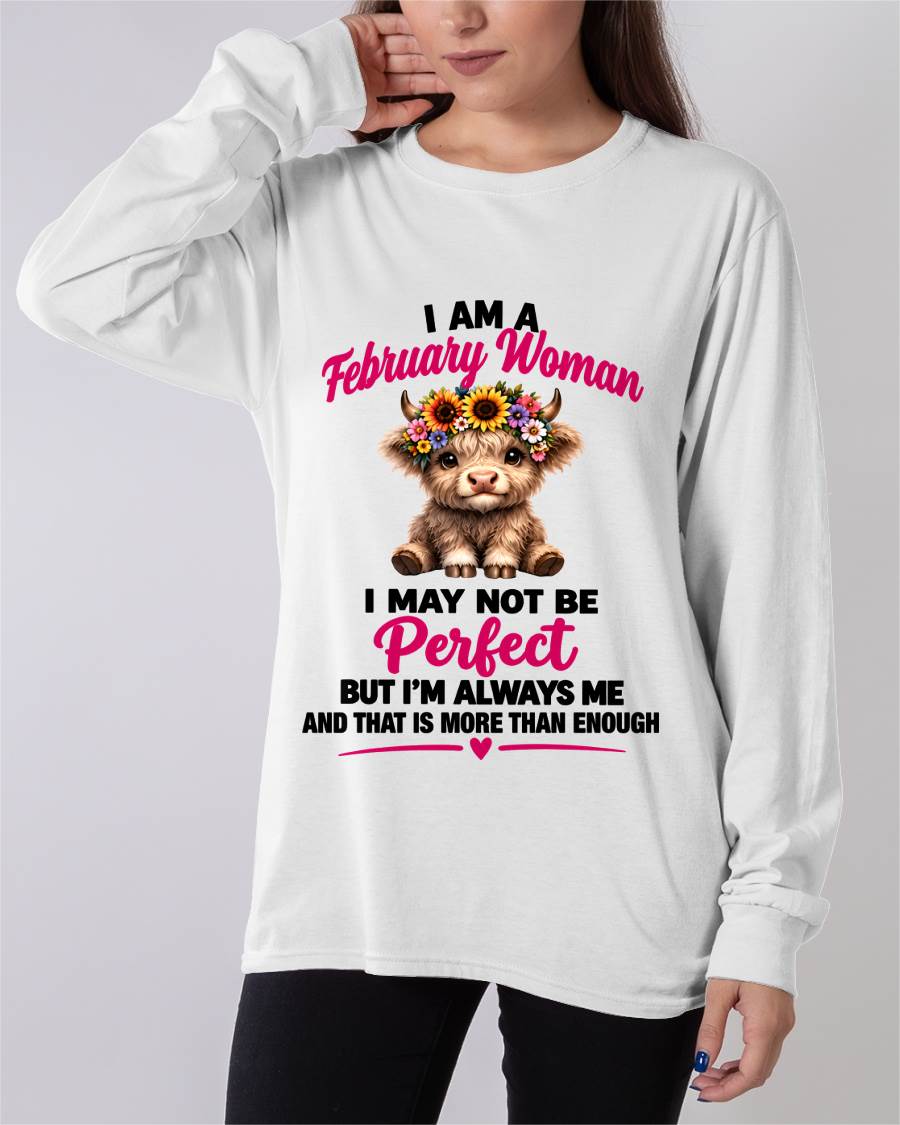 FEBRUARY WOMAN MORE THAN ENOUGH - FOR WOMEN - TLEE02 (SKU2609-84-02)