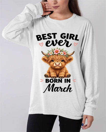 MARCH - BEST GIRL EVER - FOR WOMEN - TLEE03 (SKU2607-198-03)