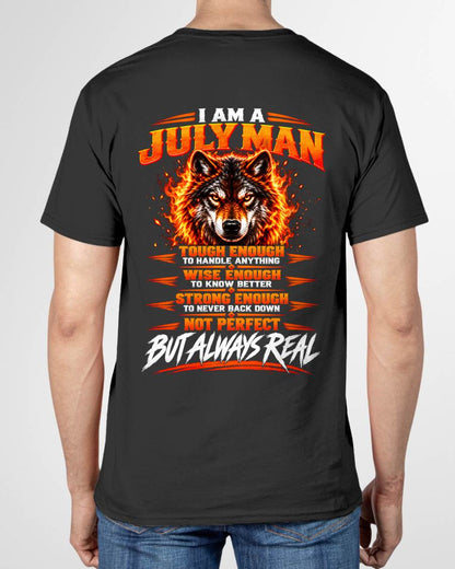JULY – NOT PERFECT BUT ALWAYS REAL , WOLF SHIRT - FOR MAN - TLEE07 (SKU2610-56-07)