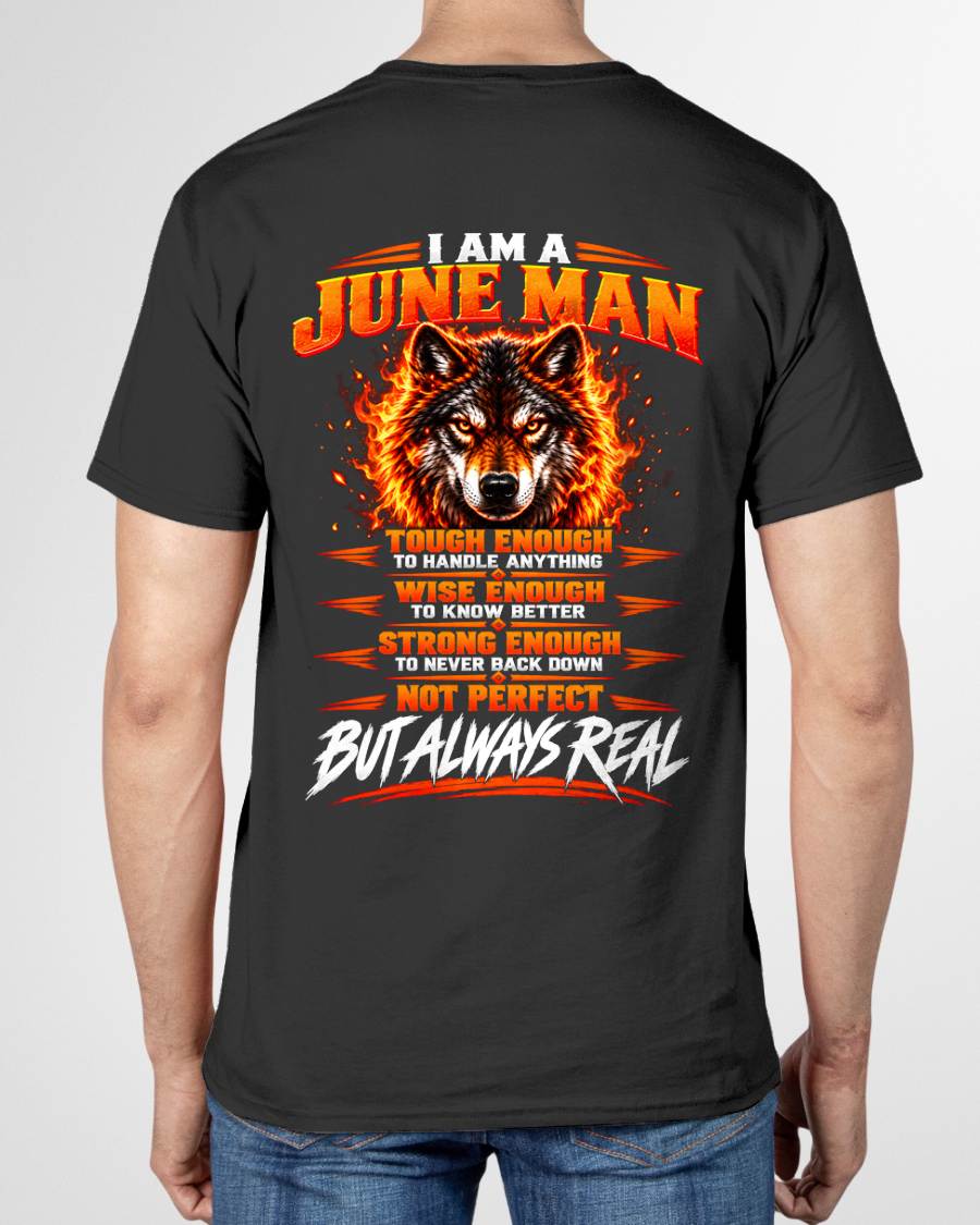 JUNE – NOT PERFECT BUT ALWAYS REAL , WOLF SHIRT - FOR MAN - TLEE06 (SKU2610-56-06)