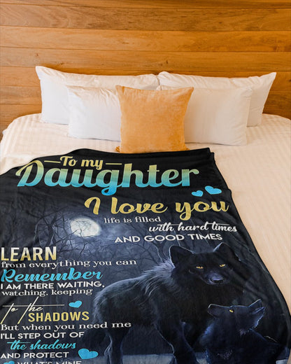 Special Gift For Your Daughter Blanket - From Dad