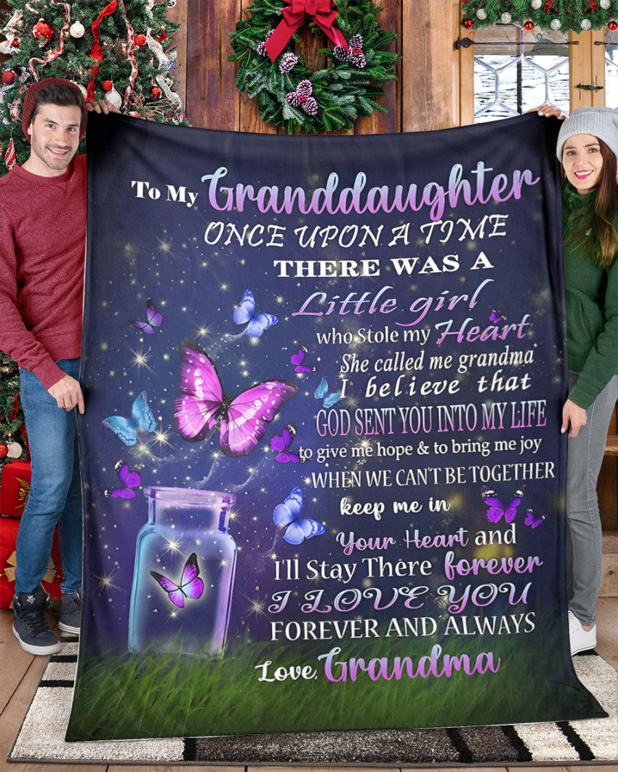 BLANKET FOR GRANDDAUGHTER – COMFORT & WARMTH GIFT NTTD00