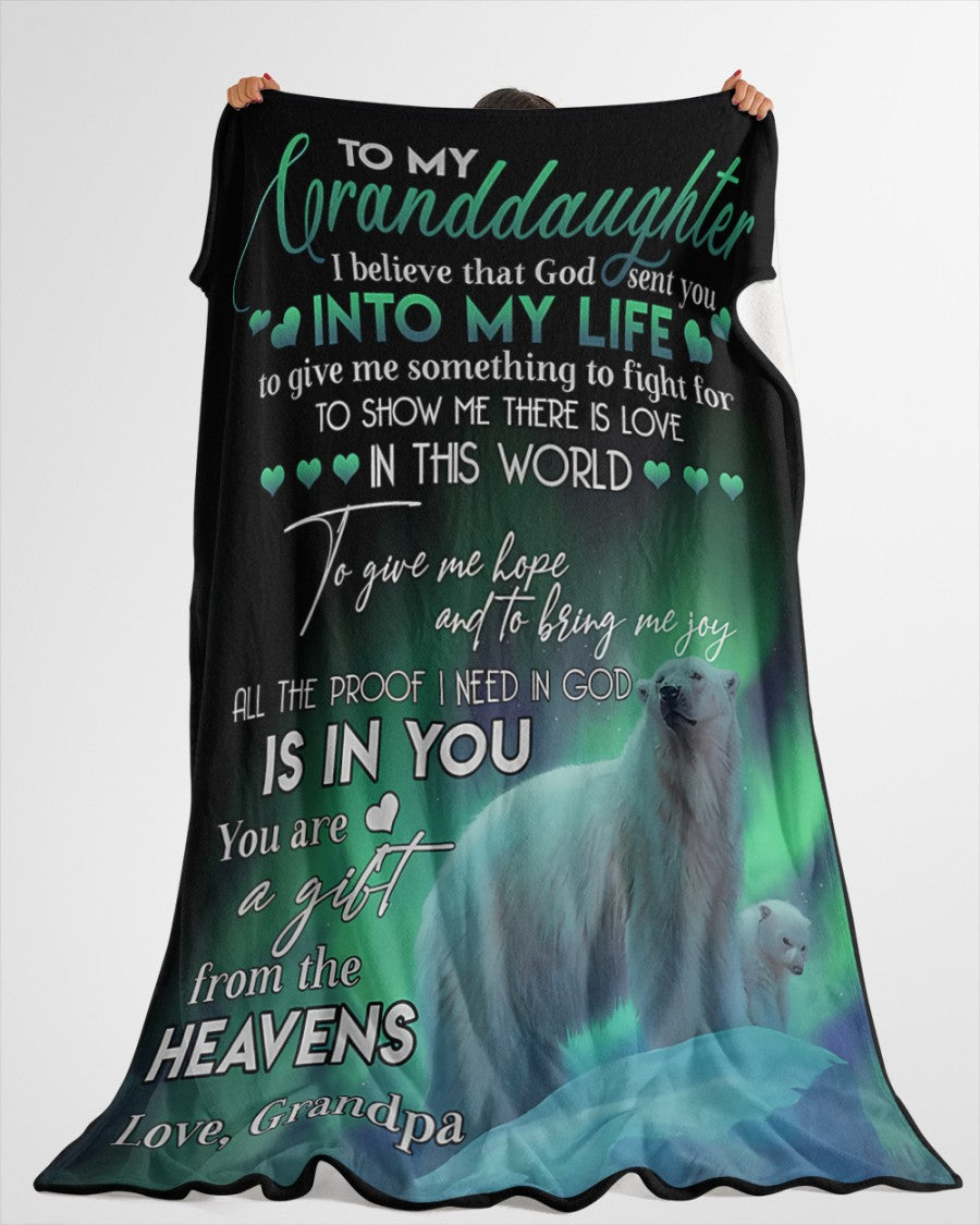 TO MY DAUGHTER - GIFT FOR DAUGHTER - Sherpa Fleece Quilt Blanket (SKUB10-88)