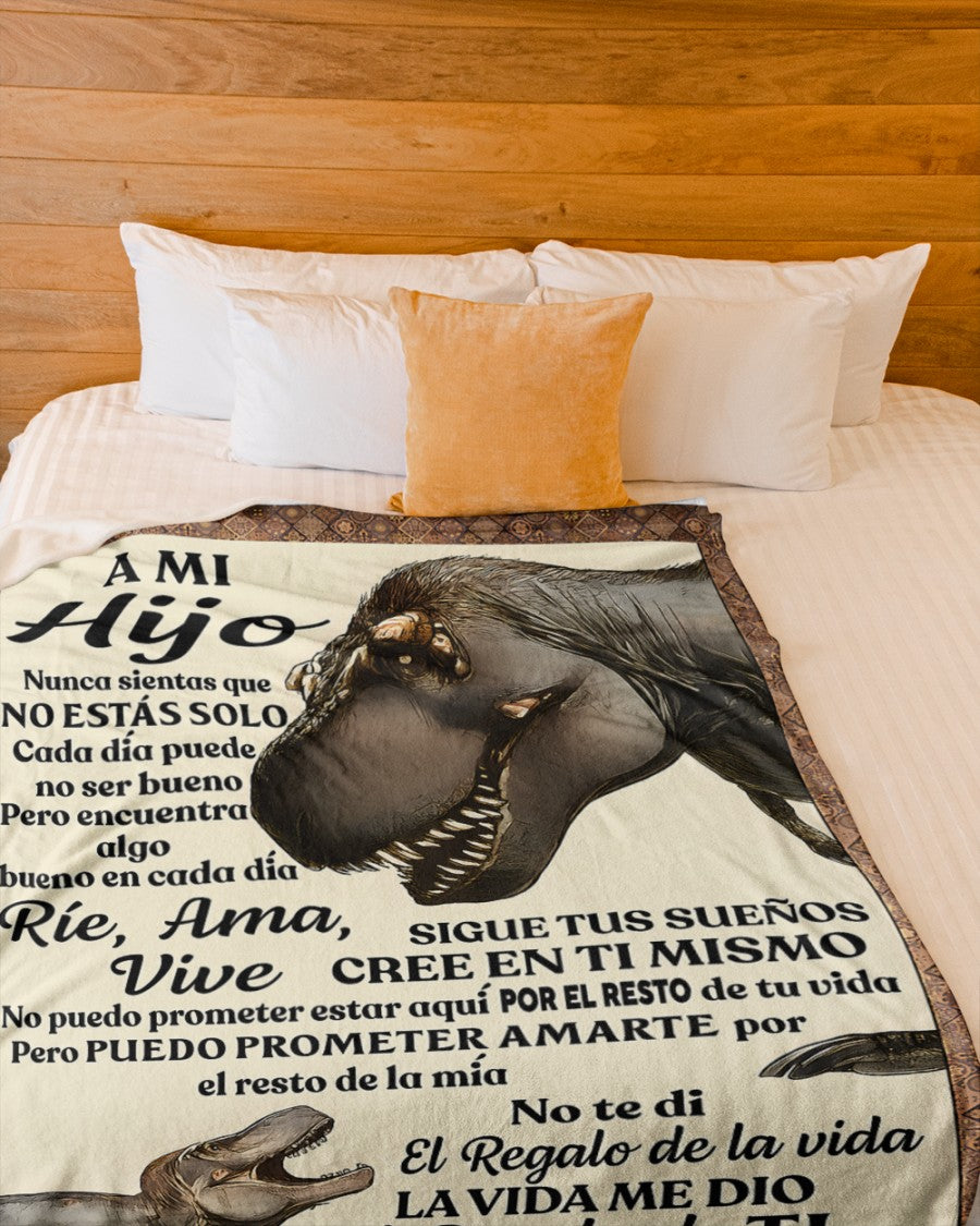 Manta para Hijo – Regalo de Consuelo y Calidez de Papá Manta Acolchada de Forro Polar Sherpa NTTDsp (SKUB11-63)