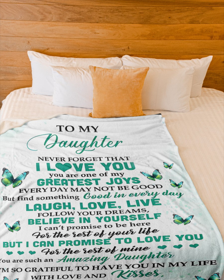 Special Gift For Your Daughter Blanket - From Mom (SKUB12-229)
