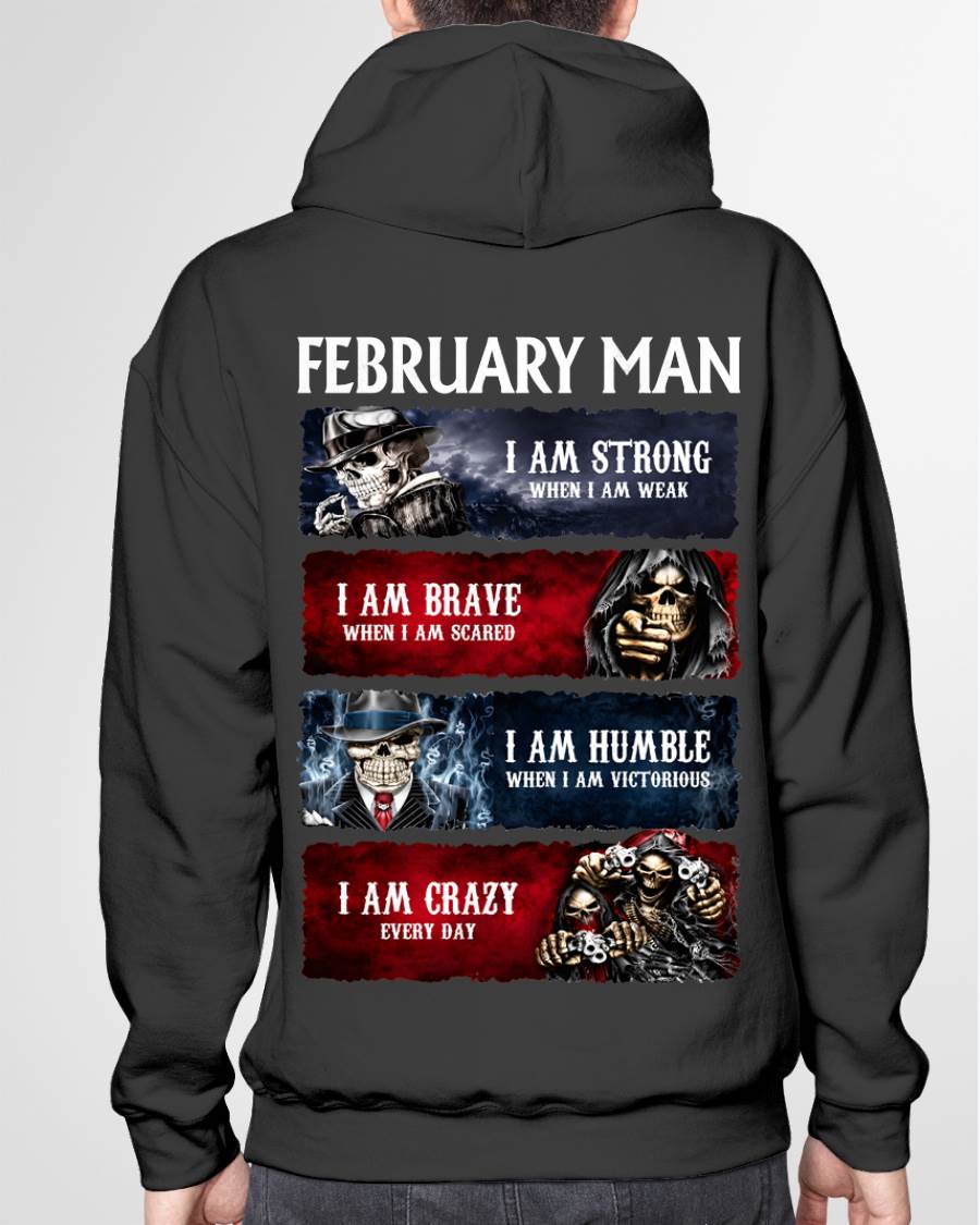 FEBRUARY MAN SKULL - FOR MAN - TLEE02 (SKU2607-304-02)