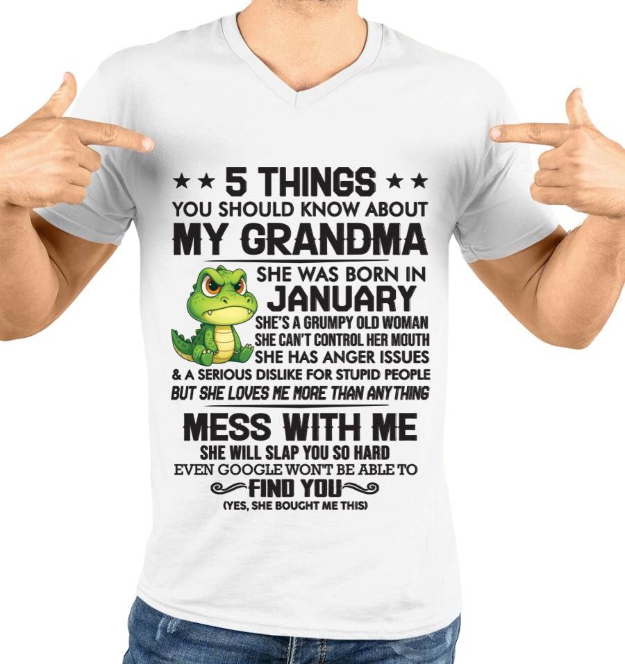 JANUARY GRANDMAS ARE DIFFERENT - FROM GRANDMA - TLEE01 (SKU10-06-01)