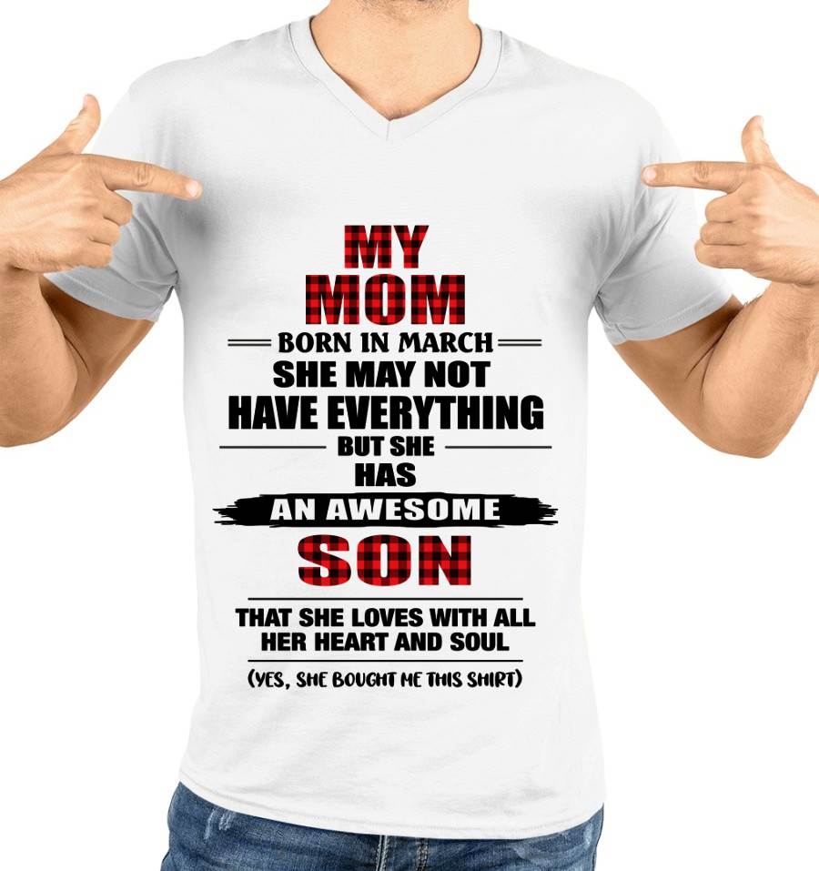 MARCH - A MOTHER'S LOVE, A SON'S PRIDE - FROM MOM - TLEE03 (SKU2606-149-03)