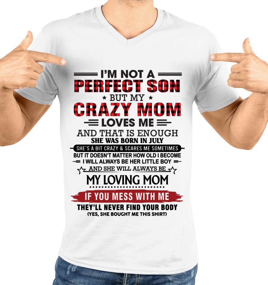 JULY - NO MATTER HOW OLD I GET, I’LL ALWAYS BE MY MOM’S LITTLE BOY - FROM MOM - TLEE07 (SKU2602-59-07)