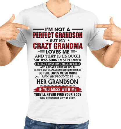 SEPTEMBER - I’M NOT PERFECT, BUT MY CRAZY GRANDMA LOVES ME - FROM GRANDMA - TLEE09 (SKU26T-01131-09)