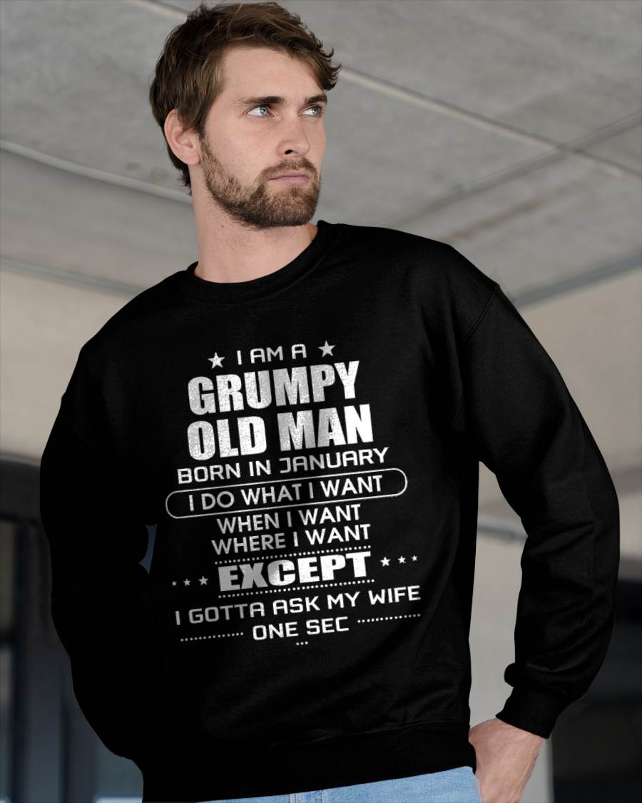 JANUARY - MUST-HAVE SHIRT FOR EVERY HUSBAND – FUNNY, BOLD & SO TRUE - TLEE01 ( SKU10-90-01 )