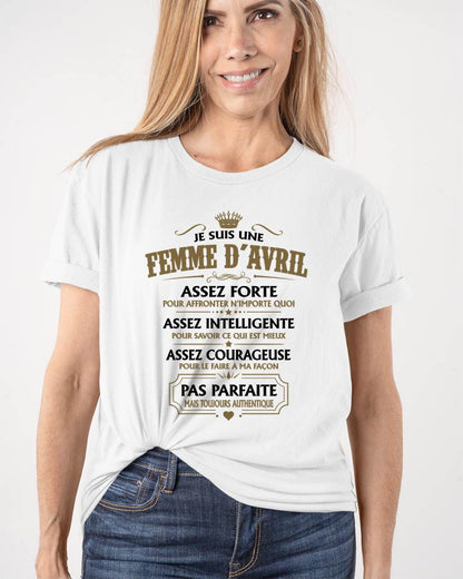 JE SUIS UNE FEMME D’AVRIL - fma TLEE04 (SKU2609-38-04)