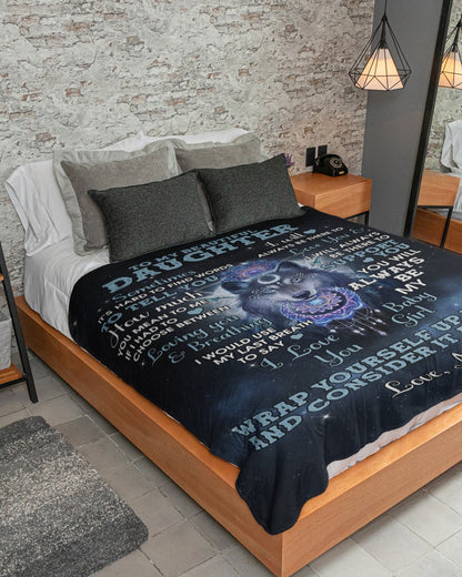 Special Gift For Your Daughter Blanket - From Mom