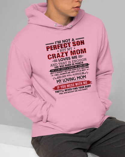 MARCH - NO MATTER HOW OLD I GET, I’LL ALWAYS BE MY MOM’S LITTLE BOY - FROM MOM - TLEE03 (SKU2602-59-03)