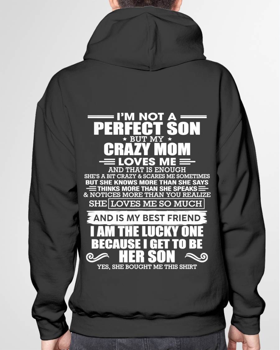 SHE MAY BE CRAZY BUT SHE LOVES ME UNCONDITIONALLY - FROM MOM - TLEE00 (SKU2604-84-00)