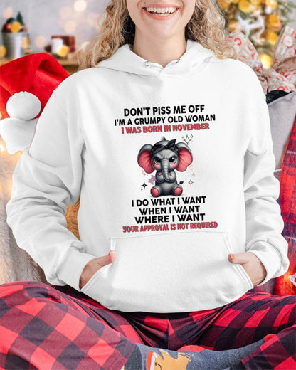NOVEMBER - I DO WHAT I WANT, WHEN I WANT, AND I DON’T NEED YOUR PERMISSION - FOR WOMEN - TLEE11 (SKU2602-185-11)