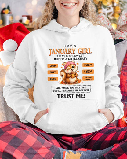 JANUARY GIRL - SWEET BUT A LITTLE CRAZY AND FULL OF ENERGY - FOR WOMEN - TLEE01 (SKU2603-126-01)