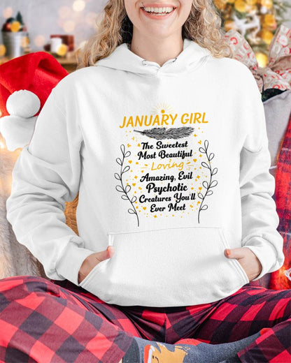 JANUARY GIRL – SWEET, BEAUTIFUL & A LITTLE PSYCHOTIC - FOR WOMEN - TLEE01 (SKU2603-297-01)