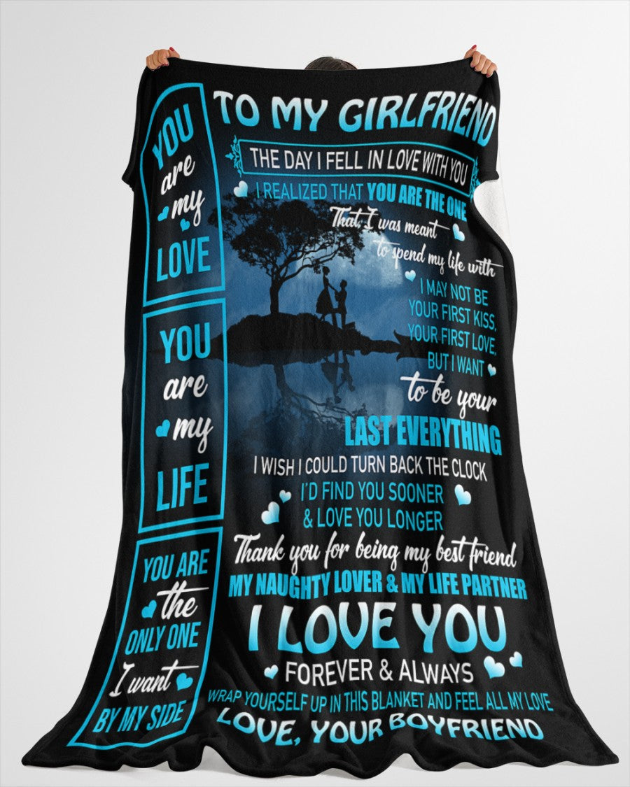 Special Gift For Your Girlfriend Blanket - From Boyfriend