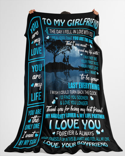 Special Gift For Your Girlfriend Blanket - From Boyfriend