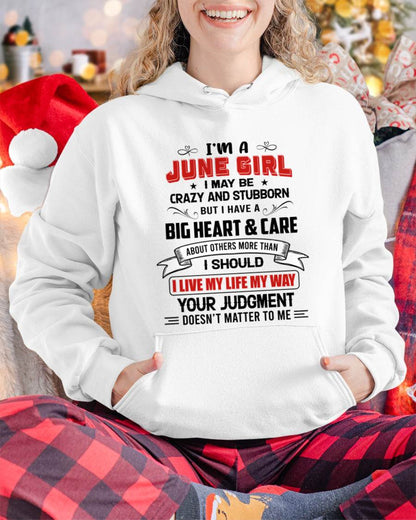 JUNE - MY LIFE, MY RULES, AND I STAND BY EVERY CHOICE I MAKE - FOR WOMEN - TLEE06 (SKU26T-01239-06)