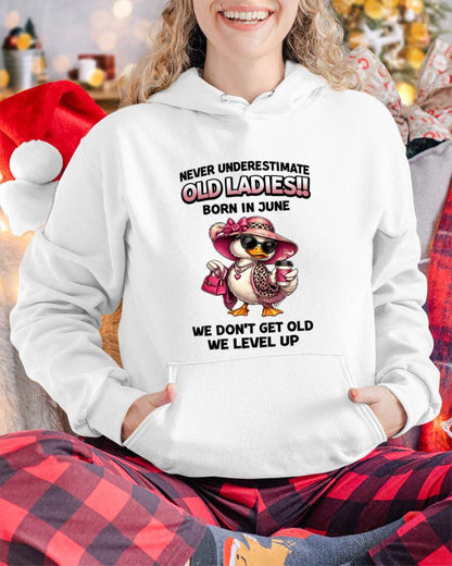 JUNE LADIES – WE DON’T GET OLD, WE LEVEL UP - FOR WOMEN - TLEE06 (SKU2604-35-06)